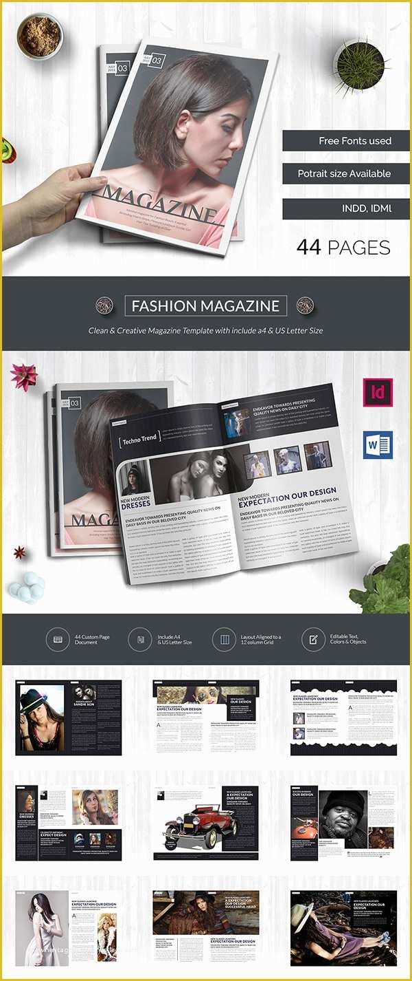 Free Magazine Layout Templates for Word Of 55 Brand New Magazine Templates Free Word Psd Eps Ai