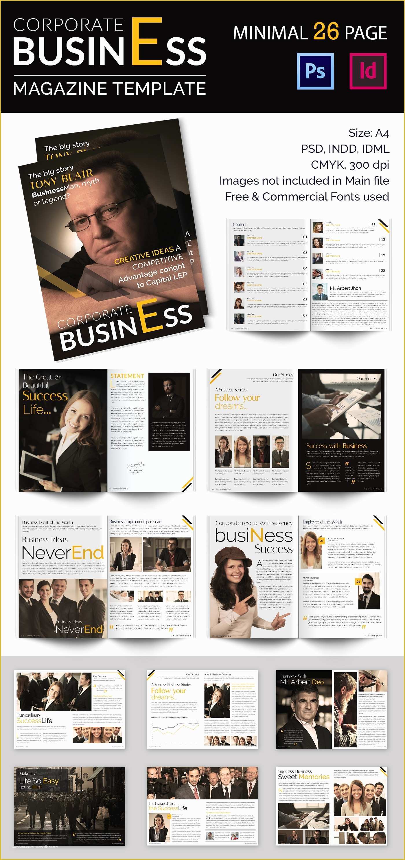 Free Magazine Layout Templates for Word Of 55 Brand New Magazine Templates Free Word Psd Eps Ai