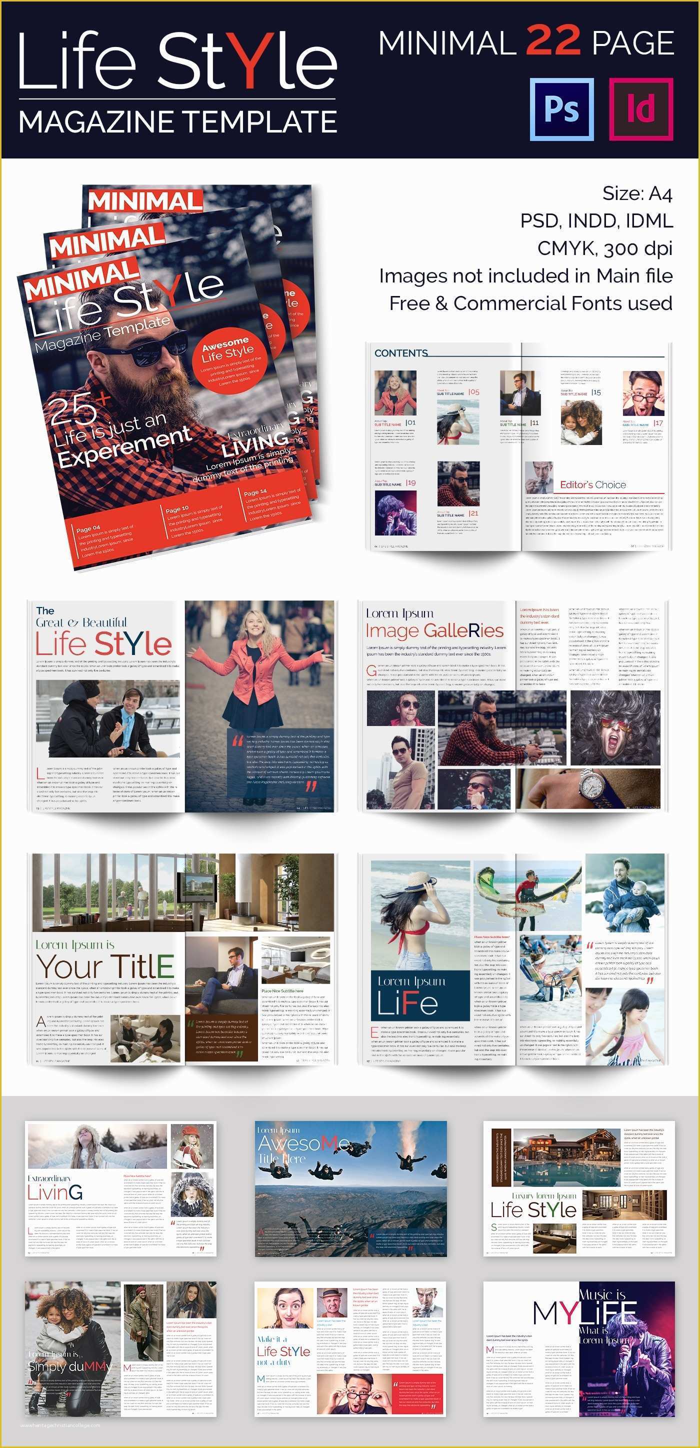 Free Magazine Layout Templates for Word Of 55 Brand New Magazine Templates Free Word Psd Eps Ai