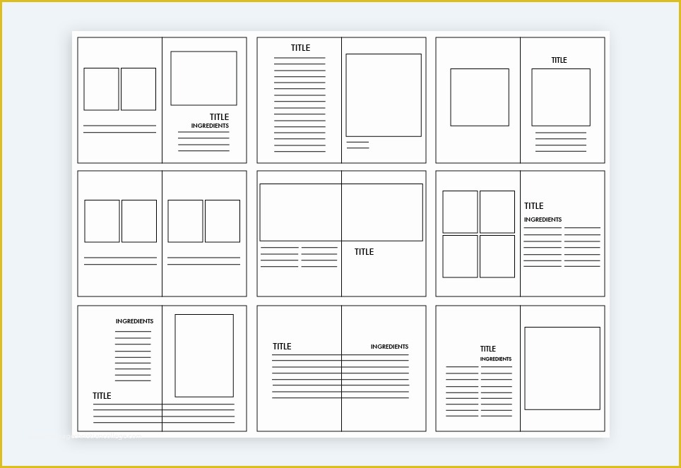 Free Magazine Layout Templates for Word Of Layout Design Types Of Grids for Creating Professional