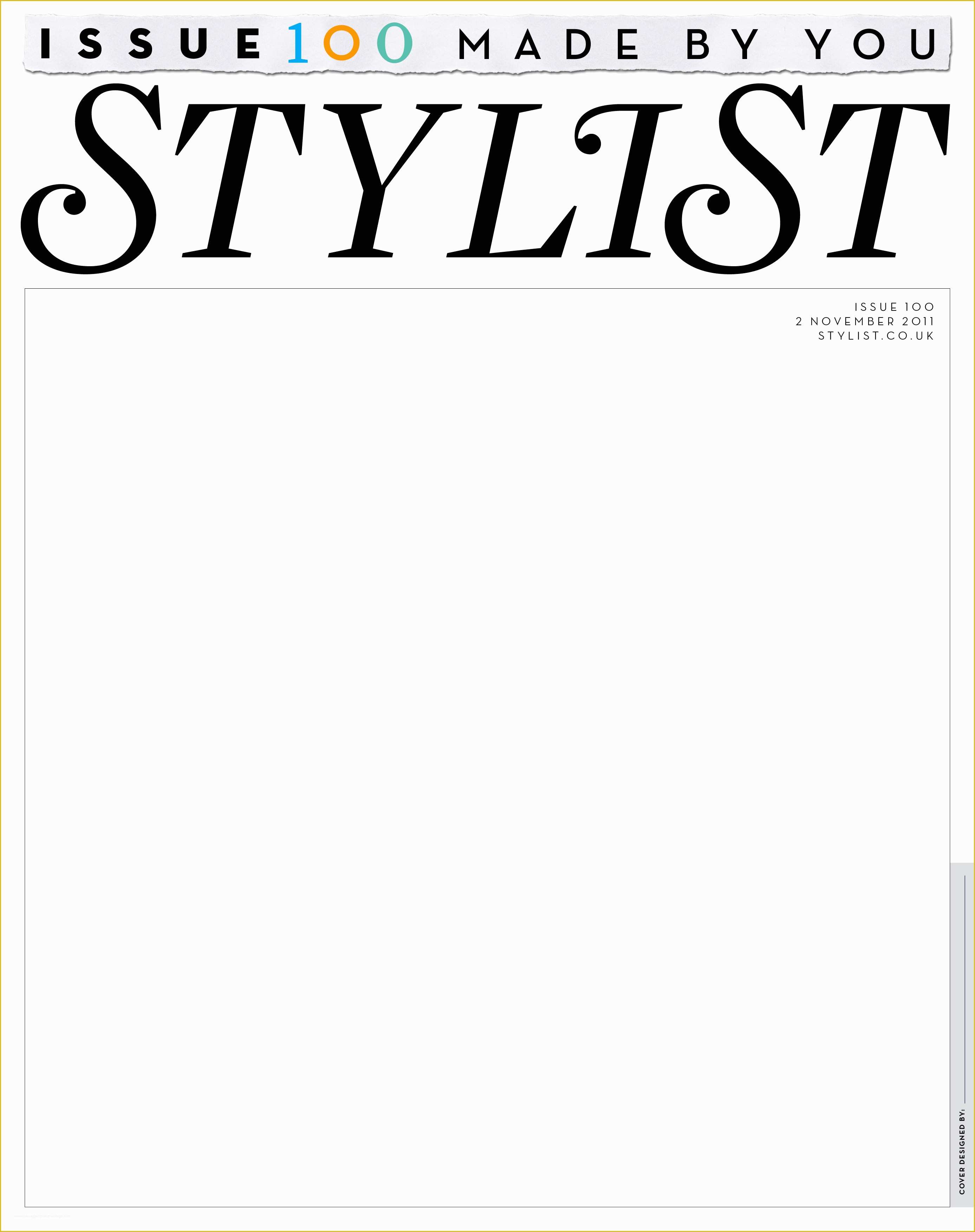 Free Magazine Layout Templates for Word Of Magazine Cover Template