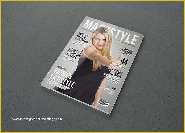 Free Magazine Mockup Psd Template Of 18 Creative Free Magazine Psd Mockups