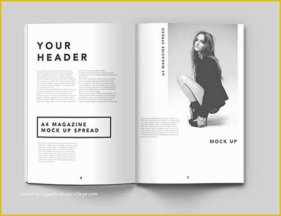 Free Magazine Mockup Psd Template Of 40 Magazine Mockups &amp; Templates for Free Download 365