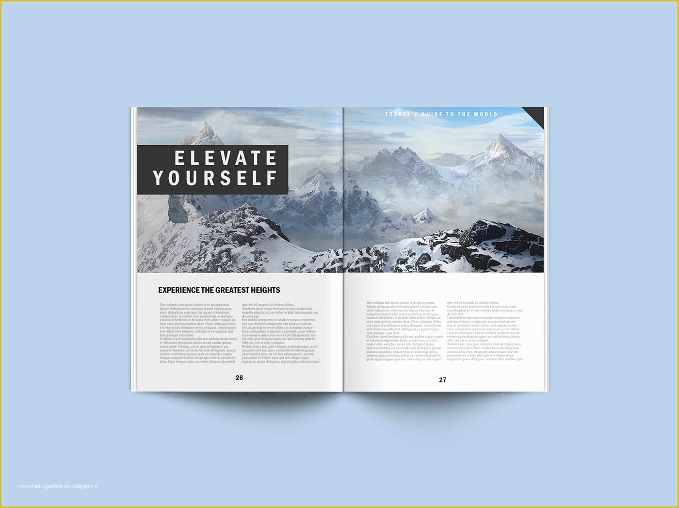 Free Magazine Mockup Psd Template Of Free Magazine Psd Mockup Template Averta Blog