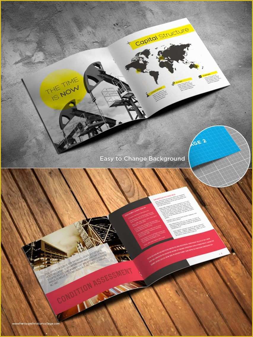 Free Magazine Mockup Psd Template Of Magazine Brochure Catalog Free Mockup Psd Template