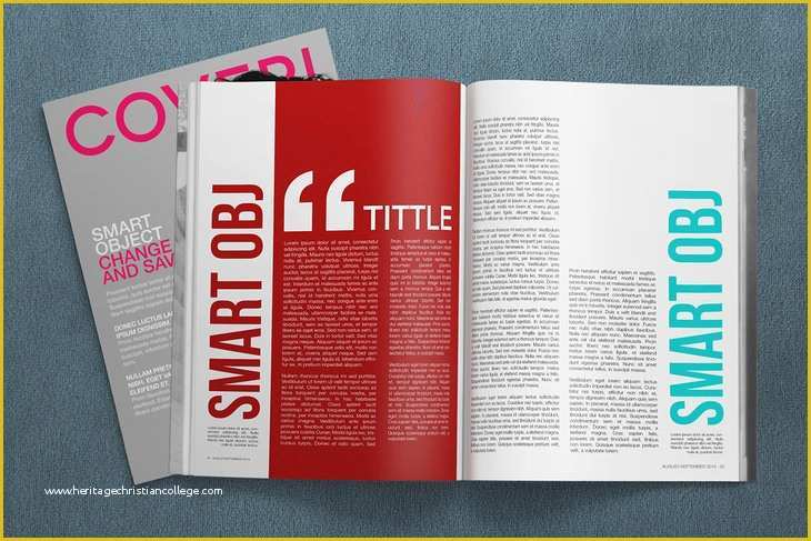 Free Magazine Mockup Psd Template Of Magazine Mockup Free Psd File