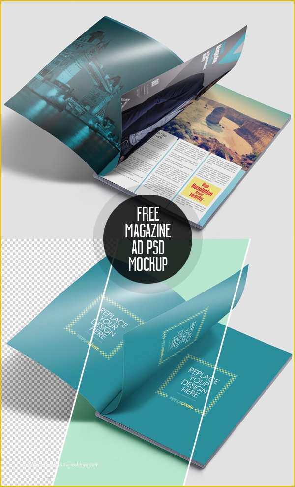 Free Magazine Mockup Psd Template Of New Free Psd Mockup Templates for Designers 25 Mockups