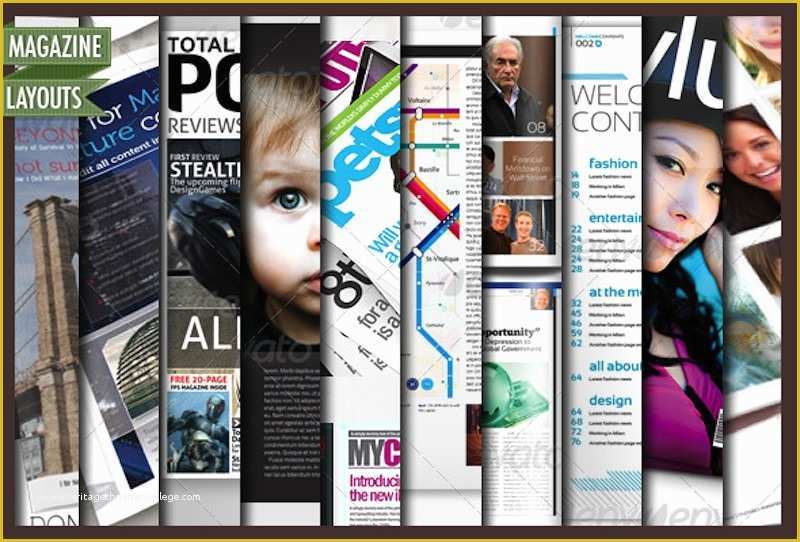 Free Magazine Page Template Of 10 Full Magazine Layout Templates for Indesign and