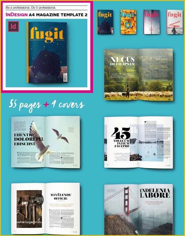 Free Magazine Page Template Of 30 Creative Magazine Print Layout Templates for Free