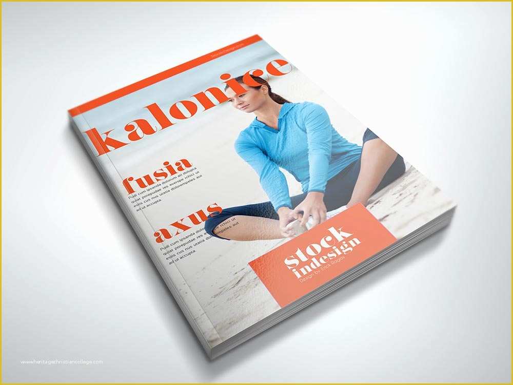 Free Magazine Page Template Of Free Indesign Pro Magazine Template Kalonice