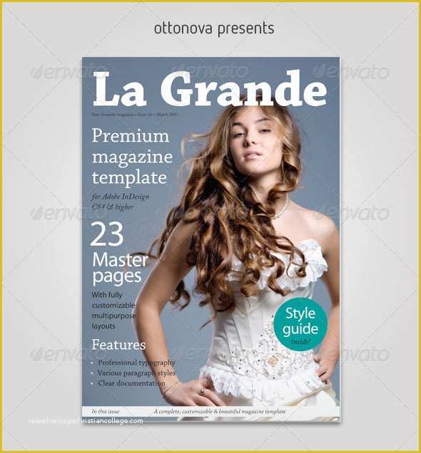 Free Magazine Template Indesign Of 50 Indesign & Psd Magazine Cover & Layout Templates