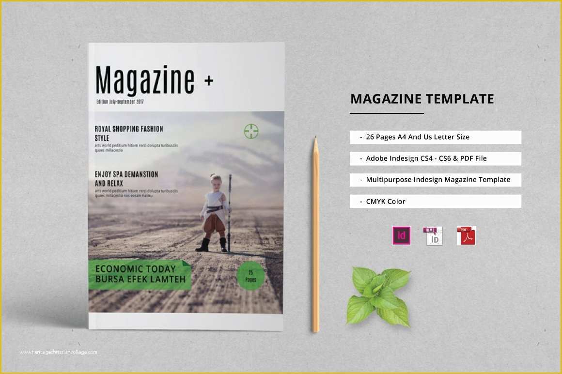 Free Magazine Template Indesign Of Indesign Magazine Template Magazine Templates Creative