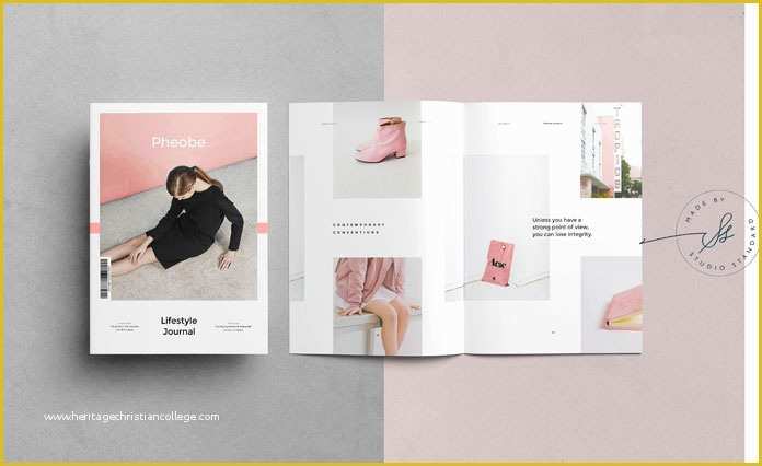 Free Magazine Template Indesign Of Phoebe Adobe Indesign Magazine Template