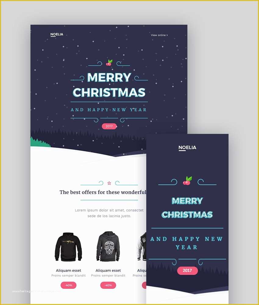 60 Free Mailchimp Email Templates