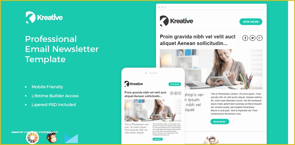 Free Mailchimp Email Templates Of Newsletter Templates Code top 25 Free Paid Mailchimp