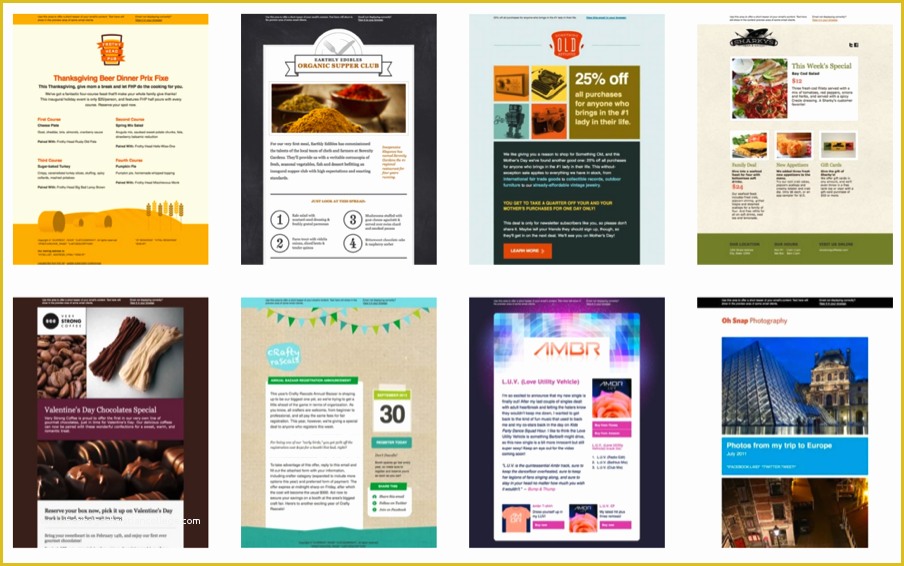 Free Mailchimp Email Templates Of Thanksgiving Mailchimp Templates – Happy Easter
