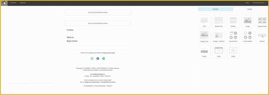Free Mailchimp Templates 2017 Of Convertkit Vs Mailchimp A Review