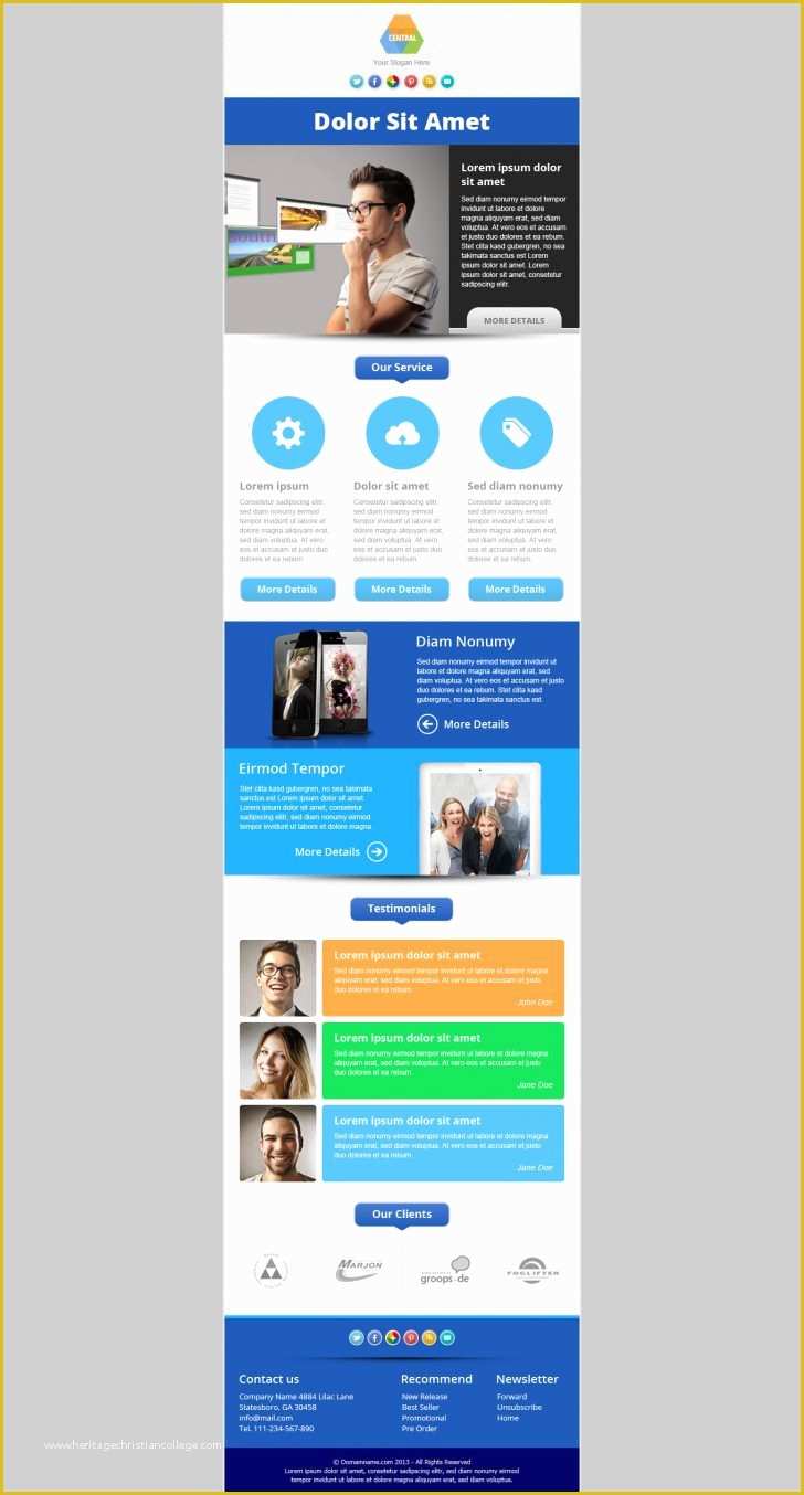 Free Mailchimp Templates 2017 Of Newsletter Newsletter Template