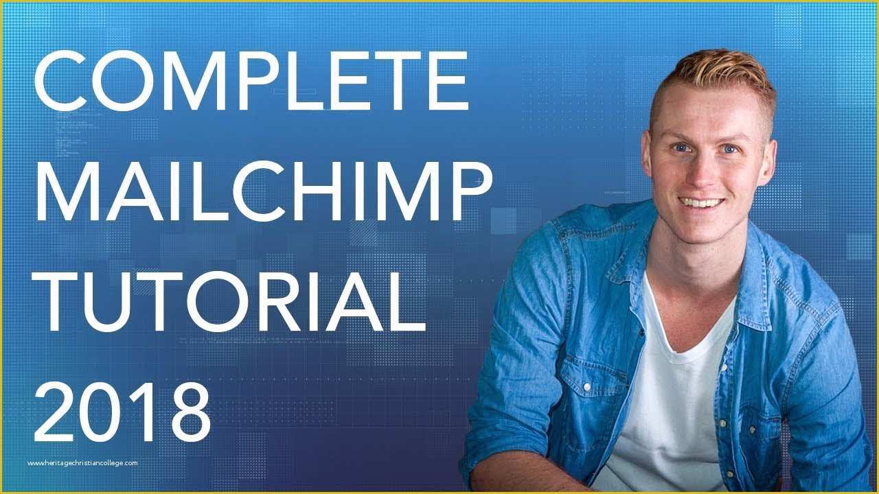 Free Mailchimp Templates 2017 Of Plete Mailchimp Tutorial