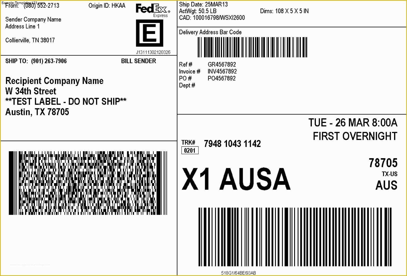 Free Mailing Label Template For Word Of Blank Labels Template Mailing 