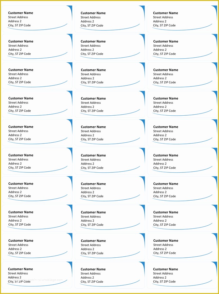 Free Mailing Label Template for Word Of Mailing Label Templates 5 Free Designs to Create