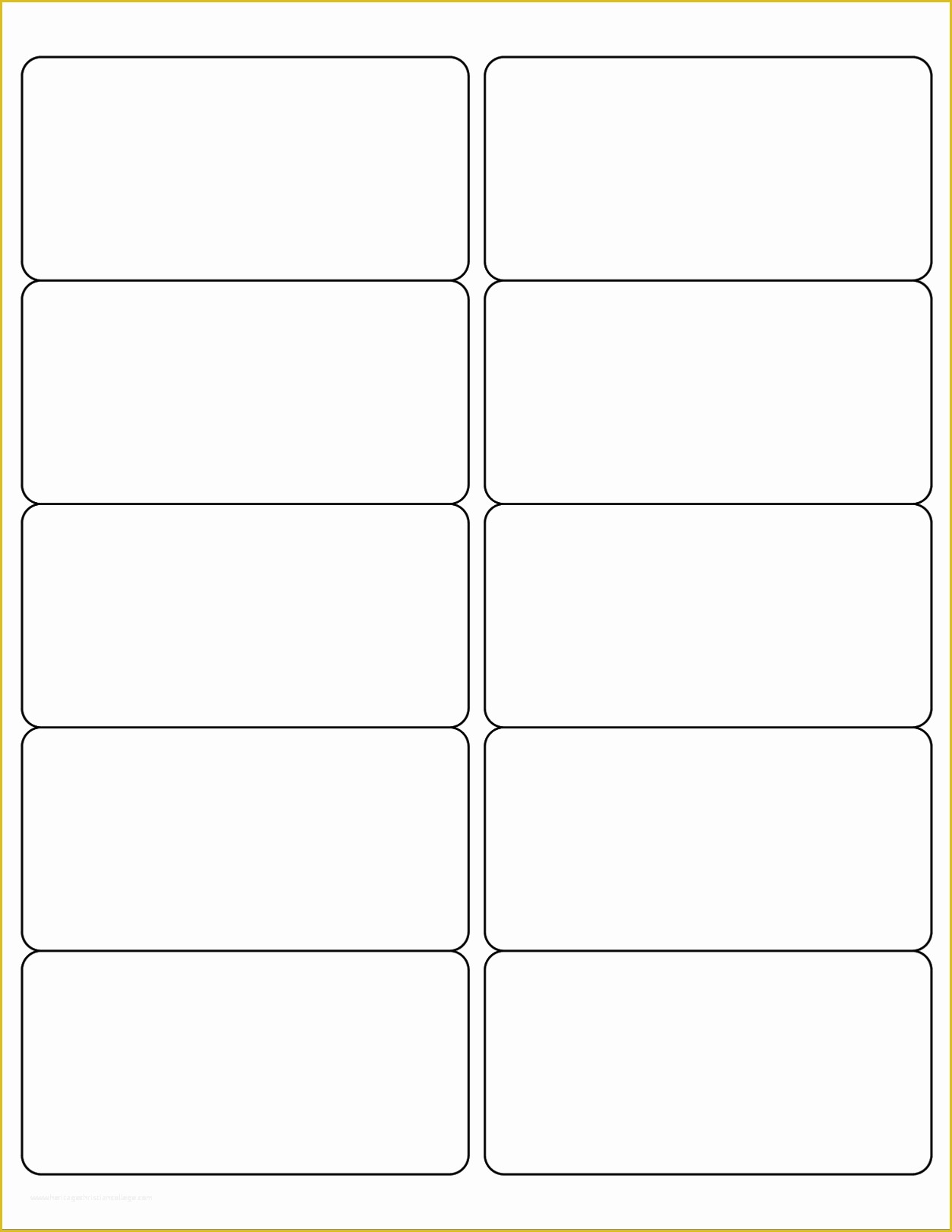 50 Free Mailing Label Template for Word