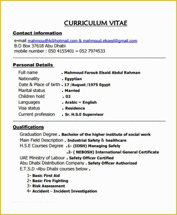 43 Free Maintenance Resume Templates