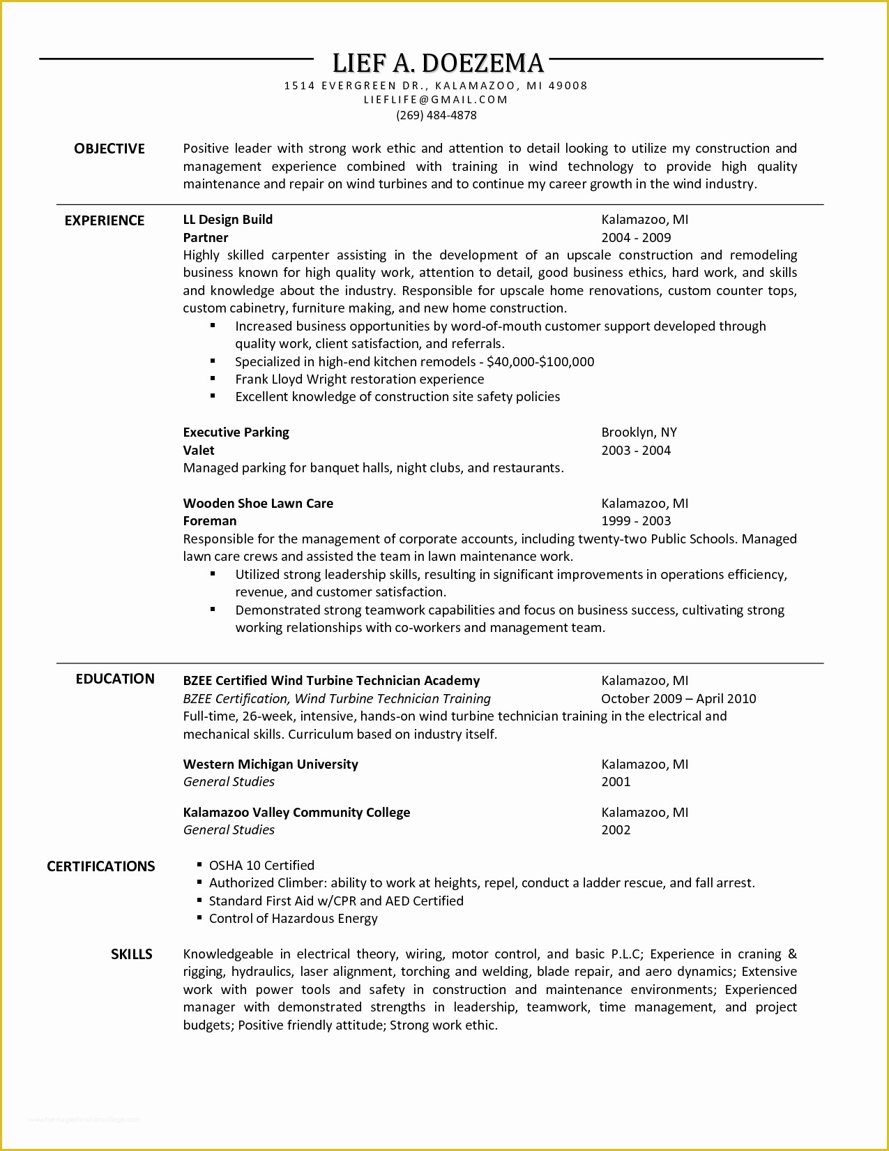 Free Maintenance Resume Templates Of Resume Objective for Maintenance Technician Bongdaao