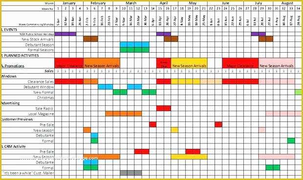Free Marketing Calendar Template 2018 Of Excellent 45 Illustration Annual Marketing Calendar