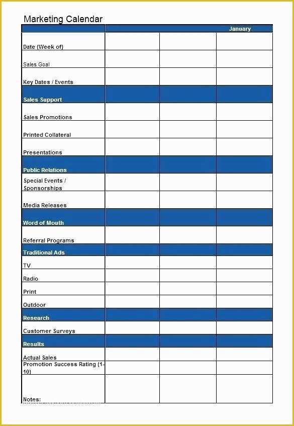 Free Marketing Calendar Template 2018 Of Simple Marketing Calendar Template 2017 Marketing Calendar