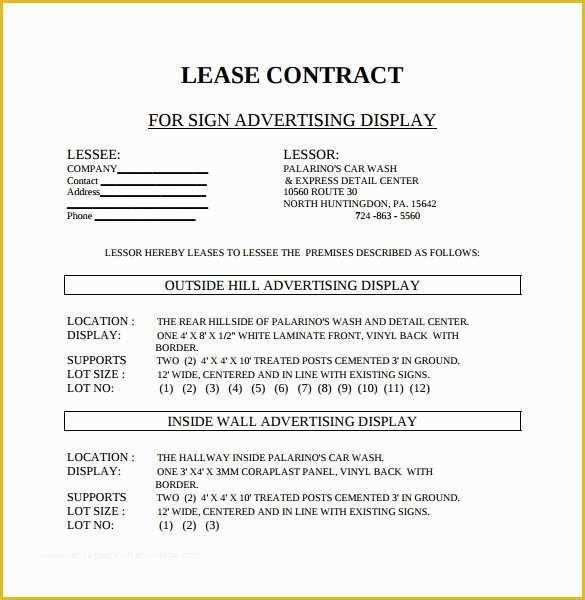 Free Marketing Contract Template Of 7 Advertising Contract Templates to Download