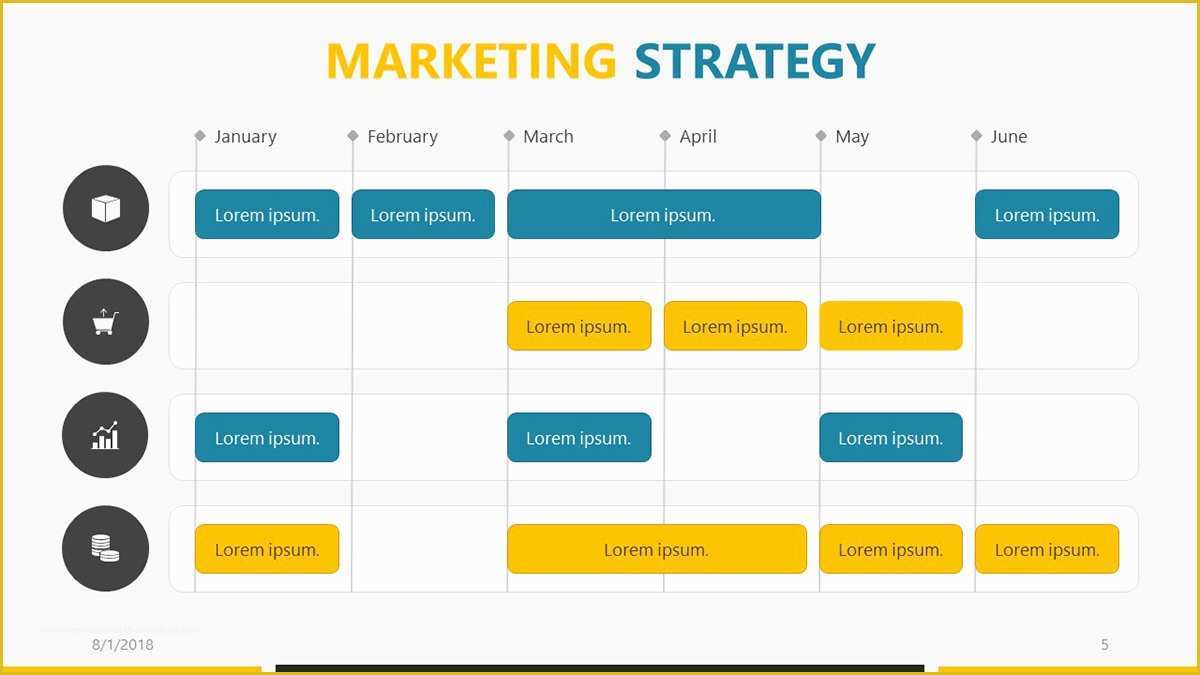 Free Marketing Roadmap Template Of Business Roadmap