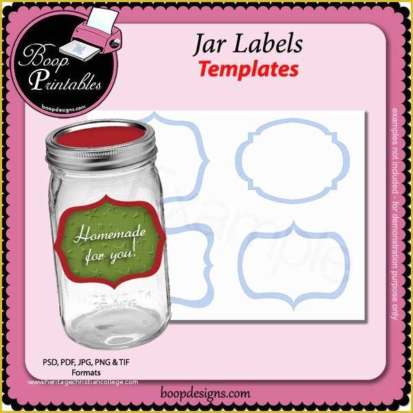 Free Mason Jar Label Templates Of 15 Jar Label Templates Free Psd Ai Vector Eps format