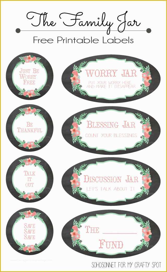 Free Mason Jar Label Templates Of 56 Cute Mason Jar Labels