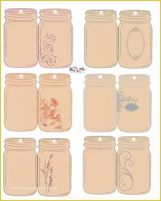 Free Mason Jar Label Templates Of Jam Label Template Free Printable