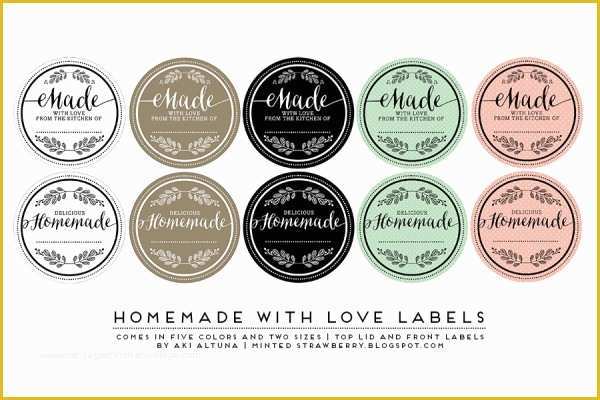 Free Mason Jar Label Templates Of the Winners Of the Mason Jar Label Design Contest