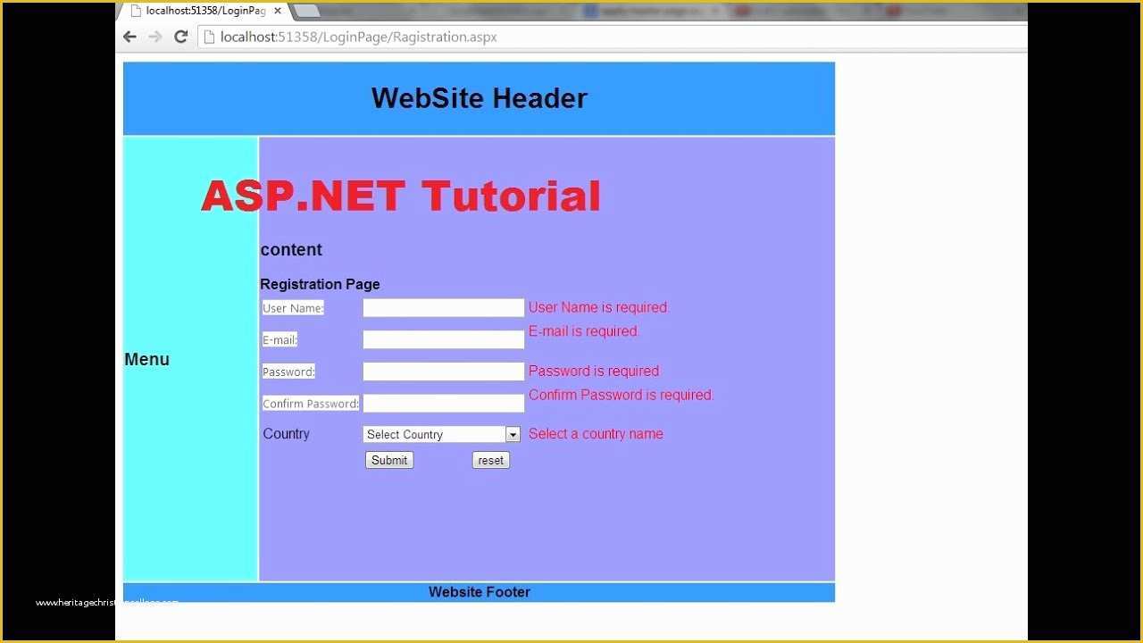 Free Master Page Templates Of asp Net Master Page Templates Free