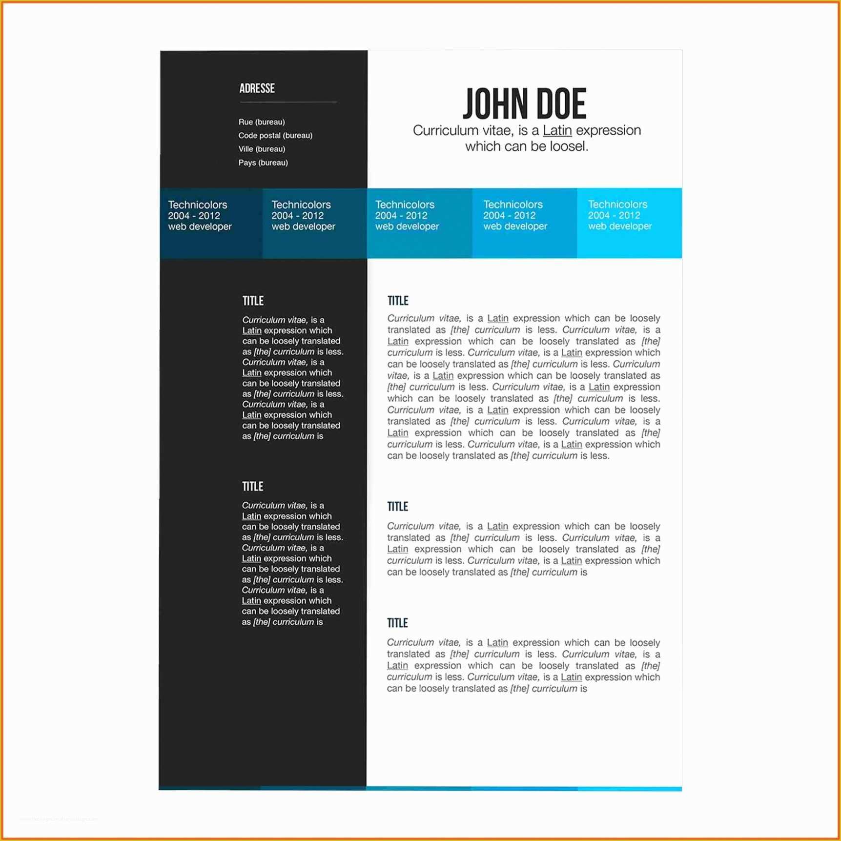 Free Master Page Templates Of Futur Resume Master Downloads Pages Resume Templates Free