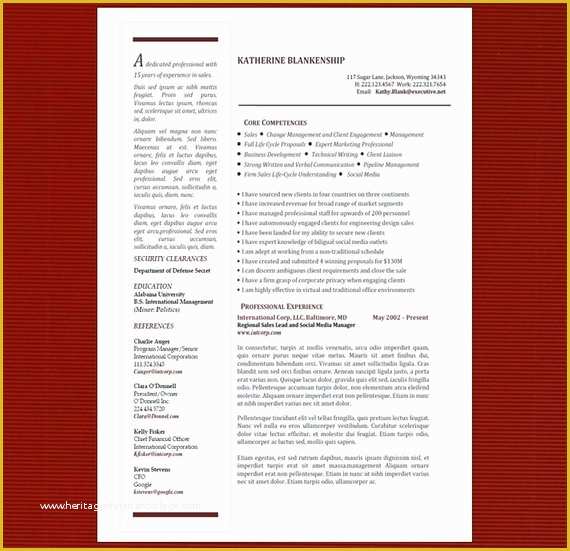 Free Matching Cover Letter and Resume Templates Of 3 Page Resume Template with Matching Cover Letter Beautiful