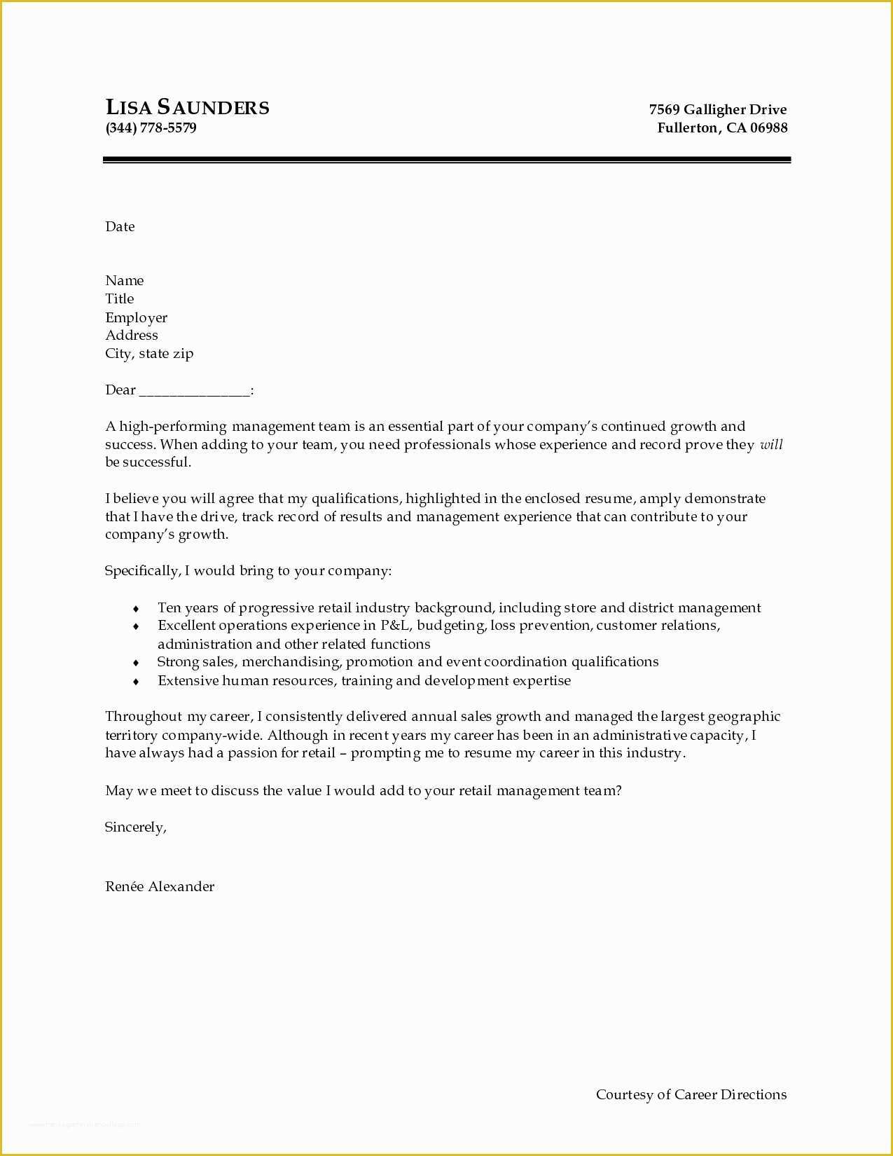 Free Matching Cover Letter and Resume Templates Of Best Free Cover Letter Examples Samplebusinessresume