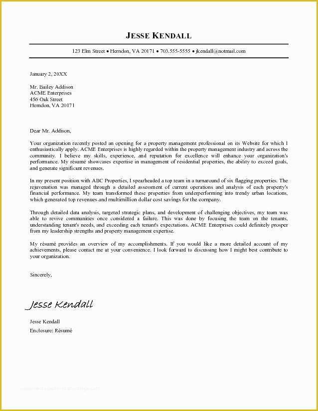 Free Matching Cover Letter and Resume Templates Of Free Cover Letter Samples for Resumes
