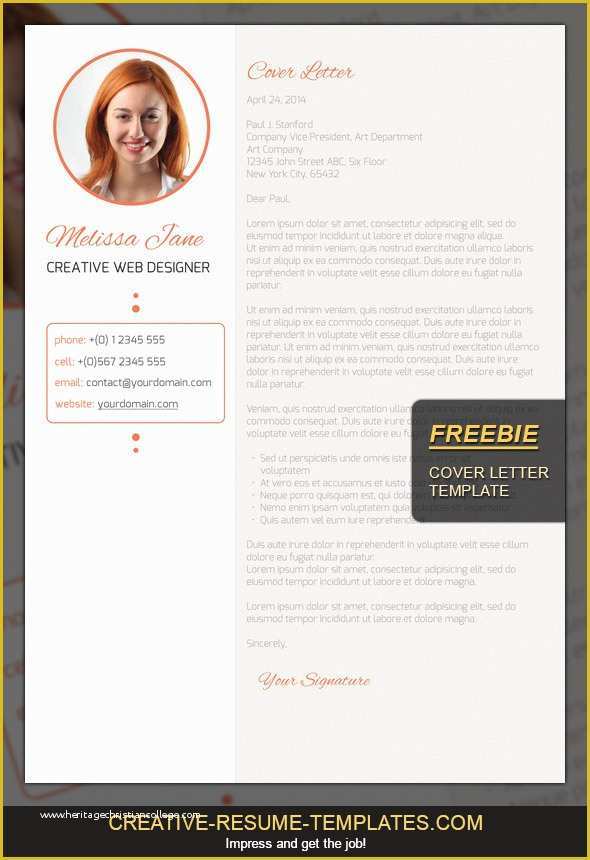 Free Matching Cover Letter and Resume Templates Of Free Cover Letter Template