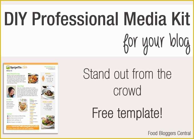 Free Media Kit Template Of Free Media Kit Template