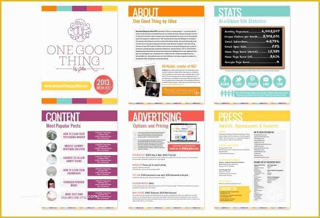 Free Media Kit Template Of Here’s How to Create A Media Kit for Your Blog Monsterpost