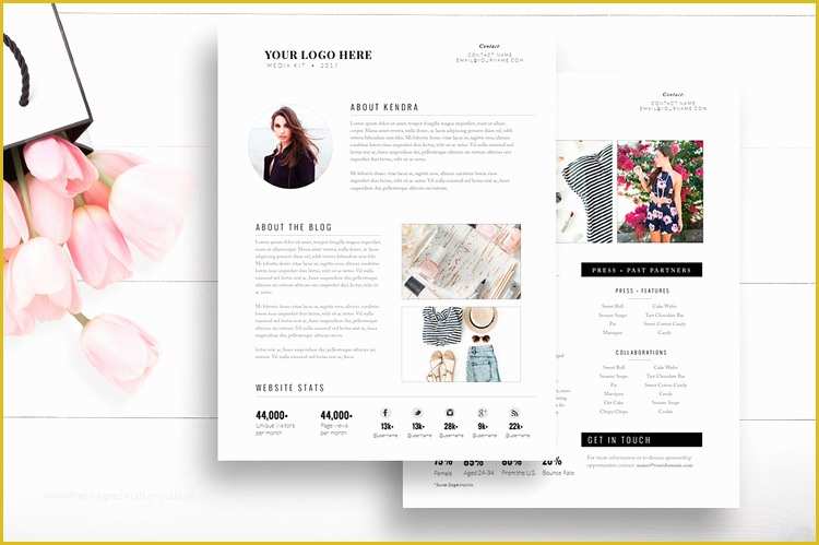 Free Media Kit Template Of How to Create A Media Kit for Your Blog