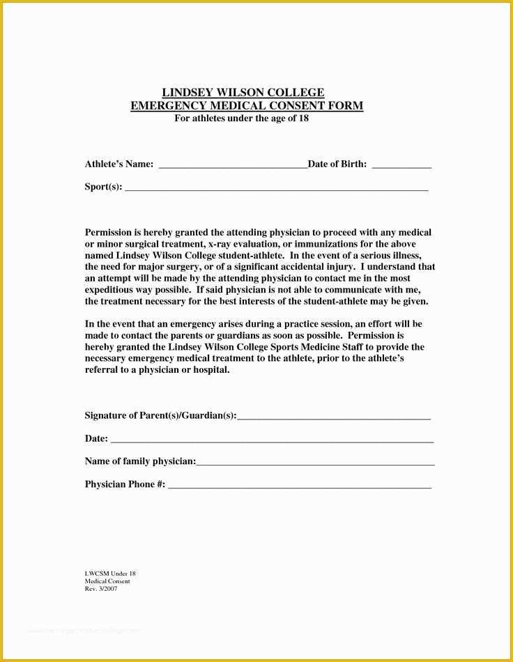 Free Medical Consent form Template Of the 25 Best Medical Consent form Children Ideas On