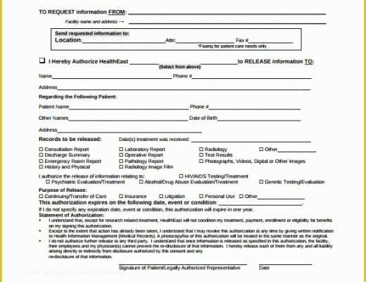 Free Medical Discharge forms Templates Of 12 Hospital Release forms to Download for Free