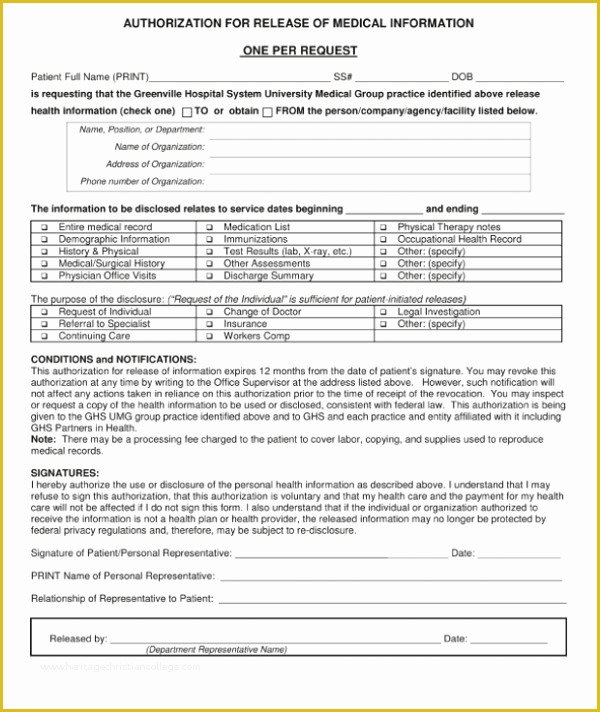 Free Medical Discharge forms Templates Of 20 Medical forms Templates Free Word Documents