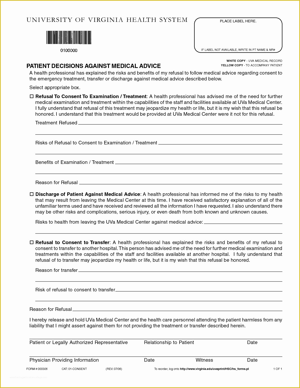 Free Medical Discharge forms Templates Of 9 Best Of Free Printable Hospital Discharge forms