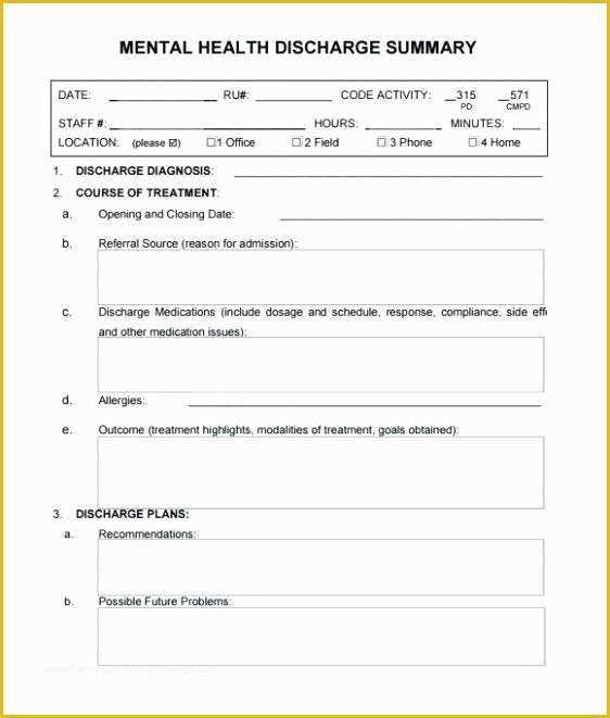 Free Medical Discharge forms Templates Of Emergency Room Release form Template Discharge Beautiful